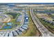 Aerial view of community, highlighting location and amenities at 44197 Frontier Dr, Punta Gorda, FL 33982
