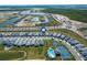 Aerial view of community, highlighting location and amenities at 44197 Frontier Dr, Punta Gorda, FL 33982