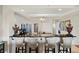 Modern kitchen with granite counters and stainless steel appliances at 900 E Marion Ave # 1403, Punta Gorda, FL 33950