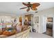 Open living area with comfortable seating and access to kitchen at 900 E Marion Ave # 1403, Punta Gorda, FL 33950