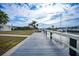 Private dock offering quick access to the waterway at 115 Leland Se St, Port Charlotte, FL 33952