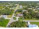 Aerial view of home showcasing neighborhood at 1160 Rizzo St, Port Charlotte, FL 33952