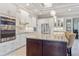 Modern kitchen with granite countertops, stainless steel appliances, and ample storage at 1228 Eppinger Dr, Port Charlotte, FL 33953