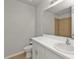 Bathroom featuring a vanity with a sleek mirror and updated sink at 16031 Alcira Cir, Punta Gorda, FL 33955