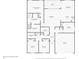 Detailed floor plan showcasing the layout of this spacious home, including bedrooms, bathrooms, and living areas at 16031 Alcira Cir, Punta Gorda, FL 33955