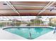 Large, refreshing pool with canal views at 193 N Waterway Nw Dr, Port Charlotte, FL 33952