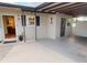 Large carport with a covered entrance, providing convenient and protected parking at 22143 Lasalle Rd, Port Charlotte, FL 33952