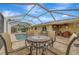 Enjoy your own private screened pool and patio area! at 24 Oakland Hills Ct, Rotonda West, FL 33947