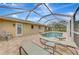 Enjoy your own private screened pool and patio area! at 24 Oakland Hills Ct, Rotonda West, FL 33947