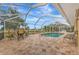 Enjoy your own private screened pool and patio area! at 24 Oakland Hills Ct, Rotonda West, FL 33947