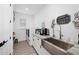 Functional laundry room featuring modern appliances, ample counter space and stylish decor at 2750 W Marion Ave, Punta Gorda, FL 33950