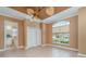 Spacious bedroom with large window, tile floors and ample closet space at 3324 Antigua Dr, Punta Gorda, FL 33950