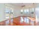 Bedroom with hardwood floors and access to a balcony at 3324 Antigua Dr, Punta Gorda, FL 33950