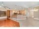 Large kitchen with granite countertops and an island at 3324 Antigua Dr, Punta Gorda, FL 33950