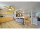 Large kitchen with ample cabinetry and island at 3355 Elkcam Blvd, Port Charlotte, FL 33952