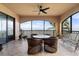 Spacious balcony overlooking the water at 87 Vivante Blvd # 8736, Punta Gorda, FL 33950