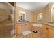 Bathroom with double vanity, soaking tub, and shower at 87 Vivante Blvd # 8736, Punta Gorda, FL 33950