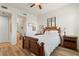 Guest bedroom with full-size bed and ensuite bathroom at 87 Vivante Blvd # 8736, Punta Gorda, FL 33950