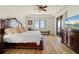 Bright bedroom with king-size bed and water views at 87 Vivante Blvd # 8736, Punta Gorda, FL 33950