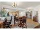 Bright dining area with kitchen and entryway views at 87 Vivante Blvd # 8736, Punta Gorda, FL 33950