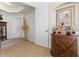 Elegant entryway with built-in bar and elevator access at 87 Vivante Blvd # 8736, Punta Gorda, FL 33950