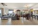Open concept living and dining area with tile floors at 87 Vivante Blvd # 8736, Punta Gorda, FL 33950