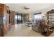 Living room with water view and access to balcony at 87 Vivante Blvd # 8736, Punta Gorda, FL 33950
