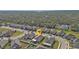 Home's aerial view showing location in a residential area at 15292 Mille Fiore Blvd, Port Charlotte, FL 33953