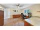 Spacious home office with two work stations and lots of natural light at 1931 Bayshore Dr, Englewood, FL 34223