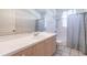 Light and airy bathroom with shower/tub combo at 3800 Acline Rd, Punta Gorda, FL 33950