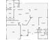 Detailed floor plan showcasing the layout of the home's rooms and living spaces at 3818 Bordeaux Dr, Punta Gorda, FL 33950
