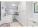 Well-organized laundry room with ample storage and modern appliances at 3818 Bordeaux Dr, Punta Gorda, FL 33950