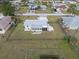 Aerial view showing house location and neighborhood at 817 E 6Th St, Englewood, FL 34223