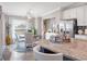 Kitchen dining area with round table and chairs, and an open feel at 14070 Heritage Landing Blvd # 423, Punta Gorda, FL 33955