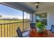 Enjoy scenic golf course views from this relaxing lanai at 14070 Heritage Landing Blvd # 423, Punta Gorda, FL 33955