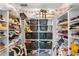 Well-organized closet with shelves and hanging rods at 340 Carmel Rd, Venice, FL 34293