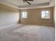 Empty bedroom featuring neutral walls and ceiling fan at 4261 River Bank Way, Punta Gorda, FL 33980
