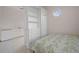 Bedroom includes built-in shelving, a sink, and a closet at 17557 Ohara Dr, Port Charlotte, FL 33948