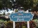 Inviting sign for Centennial Park, highlighting the city of Venice's commitment to green spaces at 5275 Layton Dr, Venice, FL 34293