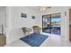 Cozy dining area with a view of the lanai and access to the screened in patio at 102 Annapolis Ln, Rotonda West, FL 33947