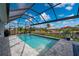 This is a great home with a private pool and patio in a screened-in lanai with a view of the waterfront at 1380 Willet Ct, Punta Gorda, FL 33950