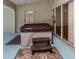 Outdoor hot tub with brown step and covered top at 3341 Briant St, North Port, FL 34287