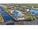 Waterfront property with private boat dock and lush landscaping at 4297 Nettle Rd, Port Charlotte, FL 33953