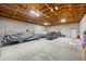 Spacious garage with concrete block walls, and a high ceiling at 472 Eppinger Dr, Port Charlotte, FL 33953