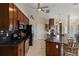 Well-equipped kitchen with stainless steel appliances, granite counters, and a breakfast bar at 4122 Library St, Port Charlotte, FL 33948