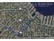 Aerial view showcasing boat ramp access to the Myakka River; optional HOA at 5435 Montego Ln, Port Charlotte, FL 33981