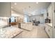 Bright open-concept kitchen next to the living and dining room at 5435 Montego Ln, Port Charlotte, FL 33981