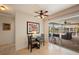 Cozy breakfast nook with backyard views at 805 Brenda Ct, Punta Gorda, FL 33950