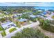 An aerial outline shows the property's border and its convenient location within the community at 201 Winson Ave, Englewood, FL 34223