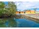 Picturesque waterfront view from the property, adding natural beauty at 201 Winson Ave, Englewood, FL 34223